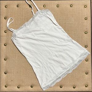 Ann Taylor Ivory Lace Cami